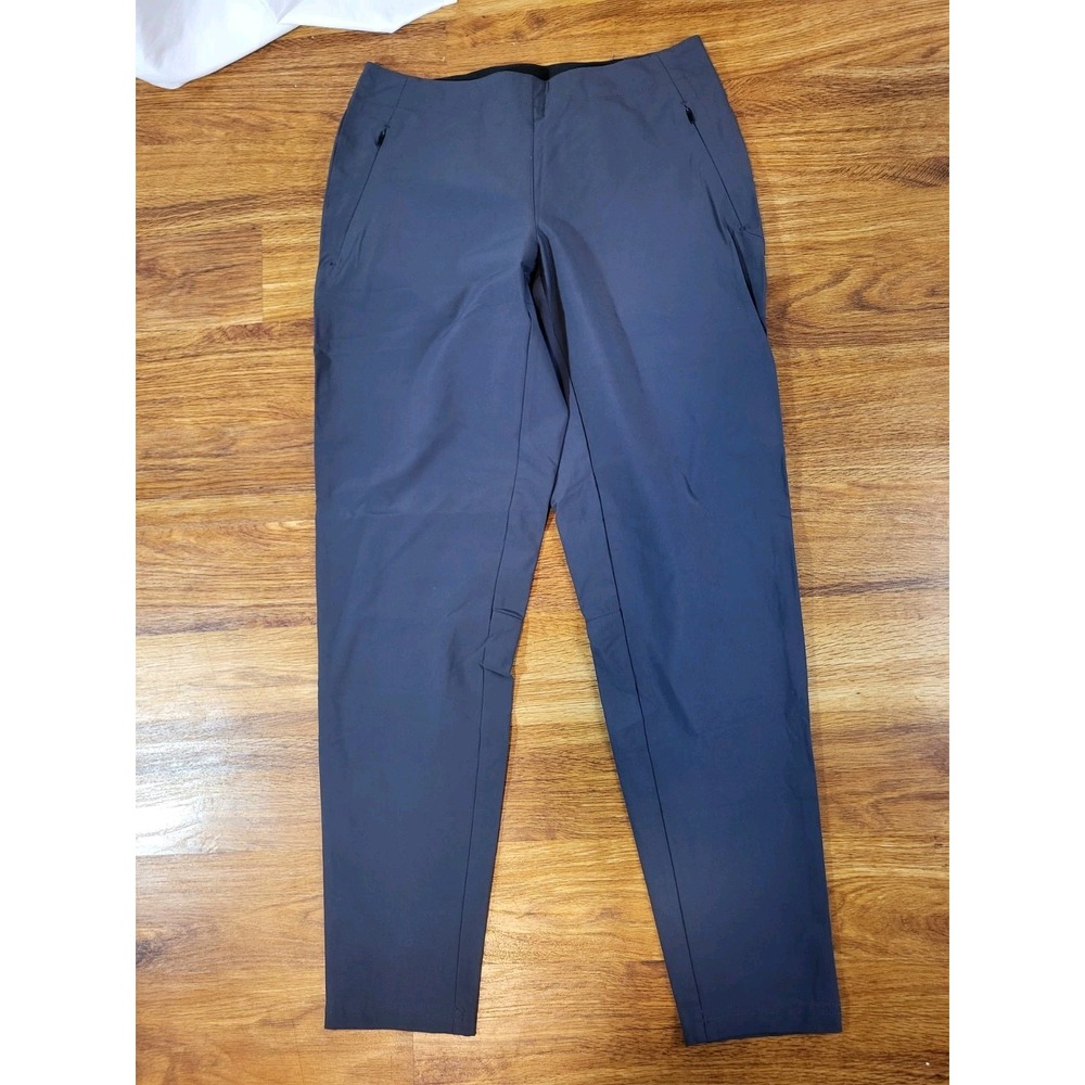 Slazenger golf Women's size 2 gray straight leg pull on pants Tech